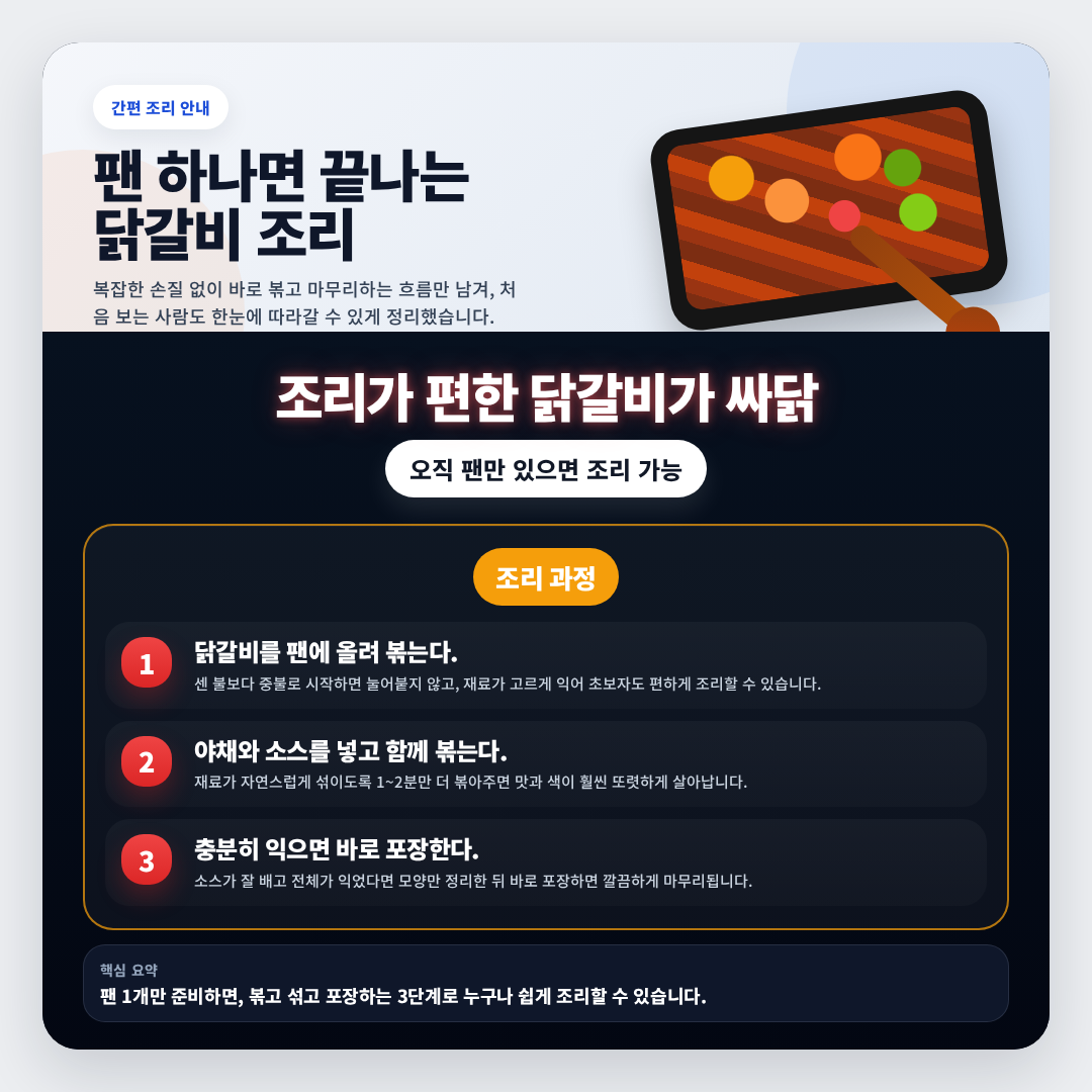 조리 가이드