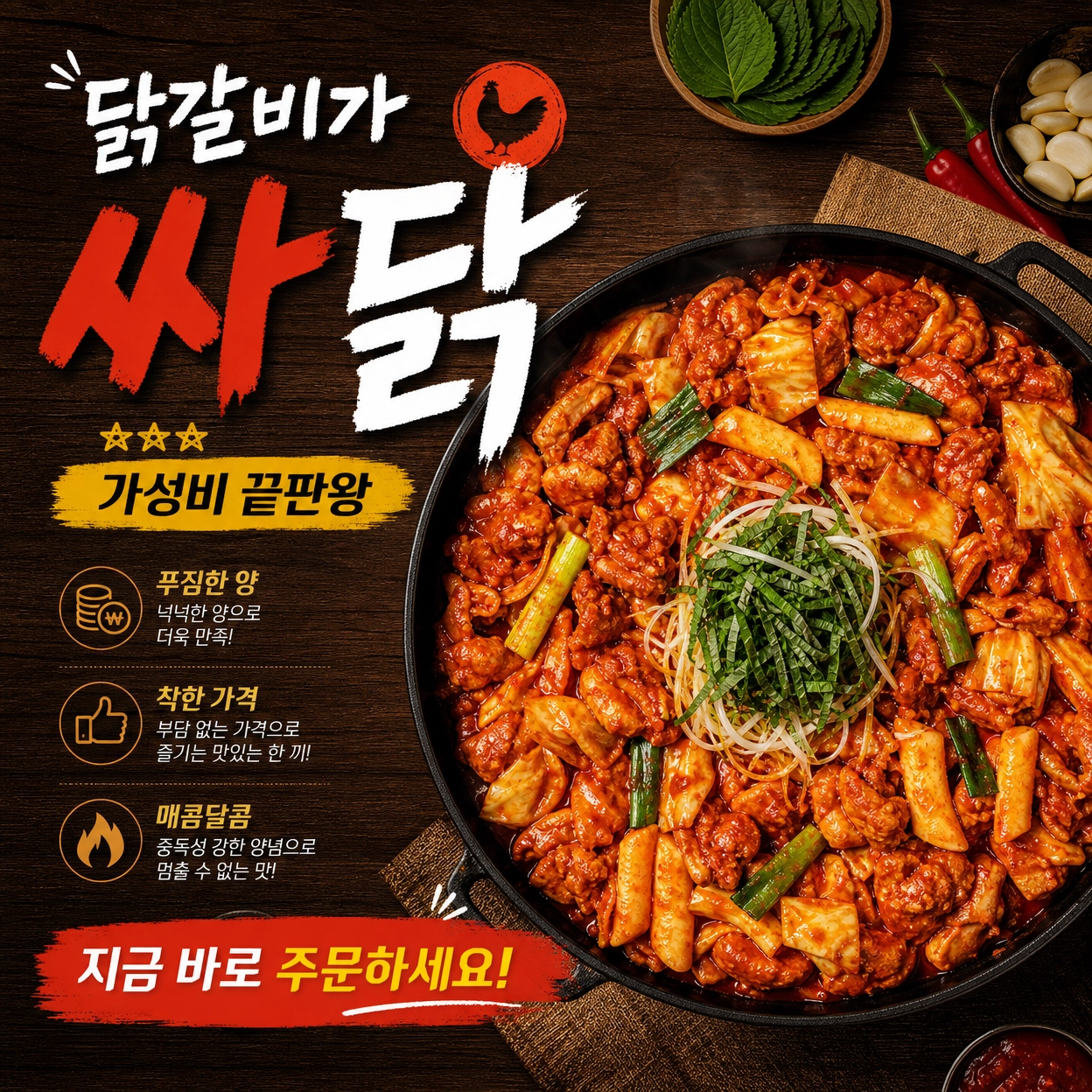 닭갈비가 싸닭